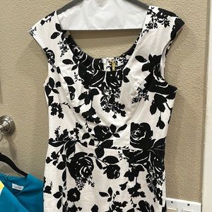 Closet clearance! Gorgeous, great neckline, flattering cut and fully lined.